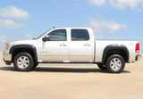 Lund RX109T - 07-13 GMC Sierra 1500 RX-Rivet Style Textured Elite Series Fender Flares - Black (4 Pc.)