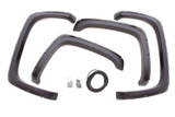 Lund RX130T - 19-22 GM Silverado/Sierra RX-Flat Textured Elite Series Fender Flares w/Black Bolts - Black 4pc