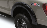 Lund RX150TB - 21-22 Ford F-150 (Excl. Lightning) RX-Rivet Style Textured Fender Flares - Black (2 Pc. Rear)