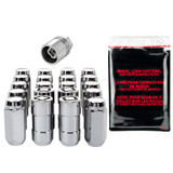 McGard 84520 - 5 Lug Hex Install Kit w/Locks (Cone Seat Nut) M14X1.5 / 13/16 Hex / 1.945in. Length - Chrome