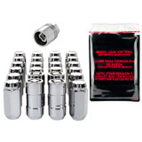 McGard 84620 - 6 Lug Hex Install Kit w/Locks (Cone Seat Nut) M14X1.5 / 13/16 Hex / 1.945in. L - Chrome