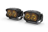 Morimoto BAF116 - 2Banger HXB LED Pod (SAE Wide / White / Set)