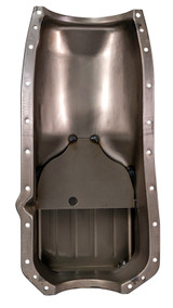 Moroso 20480 - 65-Up Oldsmobile V-8 (330-455) Deep Wet Sump 7qt 8.5in Steel Oil Pan