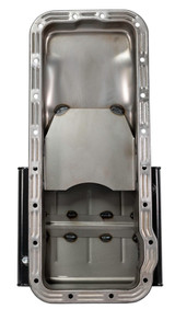 Moroso 20607 - Ford 352-428 FE (w/Front Sump) Kicked Out Wet Sump 8qt 6in Steel Oil Pan