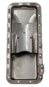 Moroso 20606 - Ford 352-428 FE Stock (w/Front Sump) Wet Sump 5qt 5in Steel Oil Pan