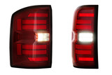 Morimoto LF730 - XB LED Tail Lights: GMC Sierra (14-18 / Red Lens / Set)