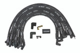 Moroso 73835 - Ford 429-460 Ignition Wire Set - Ultra 40 - Sleeved - HEI - 135 Degree - Black
