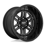 Moto Metal MO80021050318N - Mo800 Deep Six 20X10 Gloss Black Milled