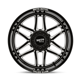Moto Metal MO99229068318 - Mo992 Folsom 20X9 Gloss Black Milled