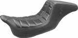 Mustang Motorcycle 75239 - Mustang 08-21 Harley Electra Glide,Rd Glide,Rd King, Str Glide Squareback 1PC Seat - Black