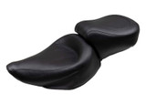 Mustang Motorcycle 75680 - Mustang 91-05 Harley Dyna Wide Touring 1PC Seat - Black