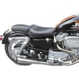 Mustang Motorcycle 76107 - Mustang 06-17 Harley Dyna Standard Touring Solo Seat - Black