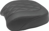 Mustang Motorcycle 75888 - Mustang 18-21 Harley Fat Bob Standard Touring Passenger Seat Trapezoid - Black