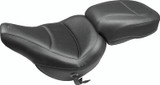 Mustang Motorcycle 76390 - Mustang 06-17 Harley Softail Wide Tire (200mm) Duke Extra Wide 1PC Seat Regal - Black