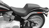 Mustang Motorcycle 76388 - Mustang 06-17 Harley Softail Wide Tire (200mm) Fastback 1PC Seat - Black