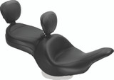 Mustang Motorcycle 77640 - Mustang 08-21 Harley FL Touring Saddlebag Lid Covers Deluxe - Black