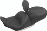 Mustang Motorcycle 76969 - Mustang 08-21 Harley Electra Glide Std,Rd Glide,Rd King,Str Glide Solo Seat w/Diamond Stitch - Black