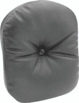 Mustang Motorcycle 79047 - Mustang Harley Low Medallion Sissy Bar Pad Regal (7.5 inch x 9 inch) - Black