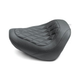 Mustang Motorcycle 83017 - Mustang 18-21 Harley Fat Bob Wide Tripper Solo Seat Diamond Stitch - Black