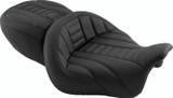 Mustang Motorcycle 79598 - Mustang 15-21 Harley Freewheeler Super Touring Deluxe 1PC Seat - Black
