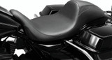 Mustang Motorcycle 79588 - Mustang 08-21 Harley Electra Glide,Rd Glide,Rd King,Str Glide Summit Driver Backrest w/Studs -Black