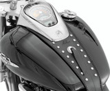 Mustang Motorcycle 93172 - Mustang 05-08 Suzuki VL800 Volusia, Boulevard C50 Tank Bib w/Studs - Black