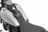 Mustang Motorcycle 93349 - Mustang 08-13 Harley FLSTB Softail Tank Bib w/Studs - Black