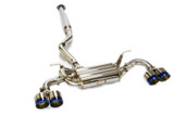 MXP MXSPFT86TRD - 2017+ Toyota 86 TRD / 2013+ Subaru BRZ 69.3mm T304 Quad SP Exhaust System