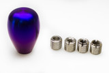 MXP MXTBSKB - Burned Titanium Tear Drop Shift Knob w/Insert