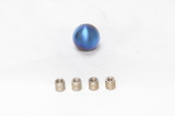 MXP MXTBSK - Burned Titanium Round Shift Knob w/Insert