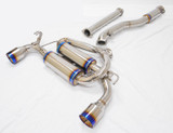 MXP MXSPCZ4A - 08-15 Mitsubishi Evolution 10 w/2 Section Pipes T304 SP Exhaust System w/Dual Exit