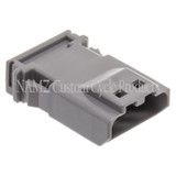 NAMZ NJ-4P52 - JAE MX-1900 4-Position Male Gray Pin Housing (HD 69201180)
