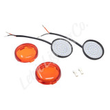 NAMZ NITS-R02 - 14-23 Indian (Excl Scout/Challenger) Plug-N-Play Rear LED Turn Sig/Lens Kit (Use w/ILL-IND-01)