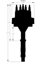 MSD 8519 - Pro-Billet Distributor