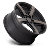 Niche M2712090F8+38 - M271 Teramo 20X9 Matte Black With Double Dark Tint Face