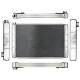 Northern Radiator 204139 - All Aluminum Race Pro Radiator With Interchangeable Connections