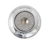NRG FW-100SL - Fender Washer Kit w/Rivets For Plastic (Silver) - Set of 10