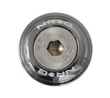 NRG FW-100GM - Fender Washer Kit w/Rivets For Plastic (Gunmetal) - Set of 10