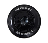 NRG FW-150BK - Fender Washer Kit w/Color Matched M6 Bolt Rivets For Plastic (Black) - Set of 10