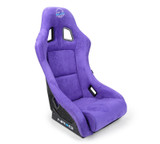 NRG FRP-303PP-PRISMA - FRP Bucket Seat PRISMA Edition w/ Pearlized Back Purple Alcantara - Medium
