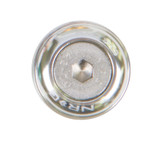 NRG FW-110SL - Fender Washer Kit w/Rivets For Metal (Silver) - Set of 10