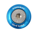 NRG FW-100BL - Fender Washer Kit w/Rivets For Plastic (Blue) - Set of 10