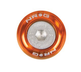 NRG FW-110OR - Fender Washer Kit w/Rivets For Metal (Orange) - Set of 10