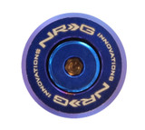 NRG FW-300TT - M-Style Fender Washer Kit TI Series M6 For Plastic (TI Burn Washer/TI Burn Screw) - Set of 10