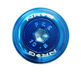 NRG FW-150BL - Fender Washer Kit w/Color Matched M6 Bolt Rivets For Plastic (Blue) - Set of 10