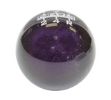 NRG SK-300GP-W - Universal Ball Style Shift Knob - Heavy Weight 480G / 1.1Lbs. - Green/Purple (5 Speed)