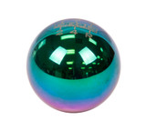 NRG SK-300MC-1-W - Universal Ball Type Shift Knob - Heavy Weight 480G / 1.1Lbs. - Multi-Color/Neochrome (6 Speed)