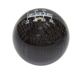 NRG SK-300BC-2-W - Ball Style Shift Knob For Honda - Heavy Weight 480G / 1.1Lbs. - Black Carbon Fiber
