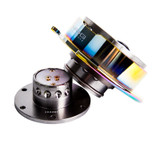 NRG SRK-250GM/MC - Quick Release Gen 2.5 - Gunmetal Body / Neochrome Ring