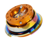 NRG SRK-280RG-MC - Quick Release Gen 2.8 - Rose Gold Body / Neochrome Ring
